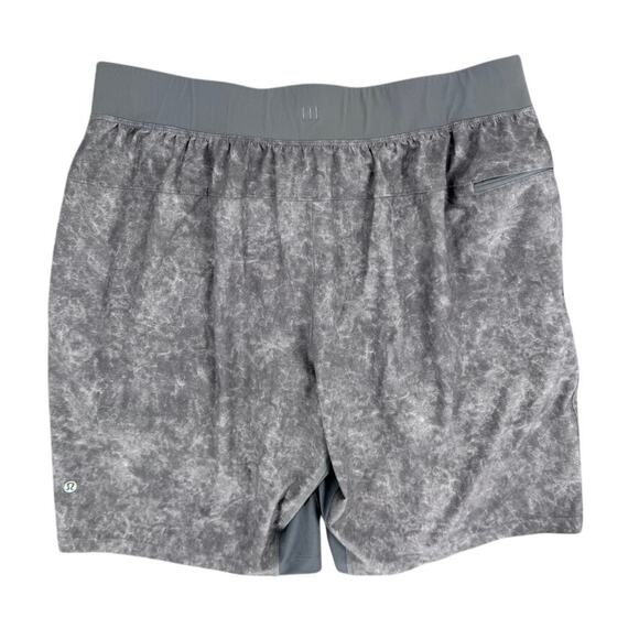 Lululemon T.H.E. Short 9" *Liner Gravel Dust Asphalt Grey Multi XL - Picture 3 of 4